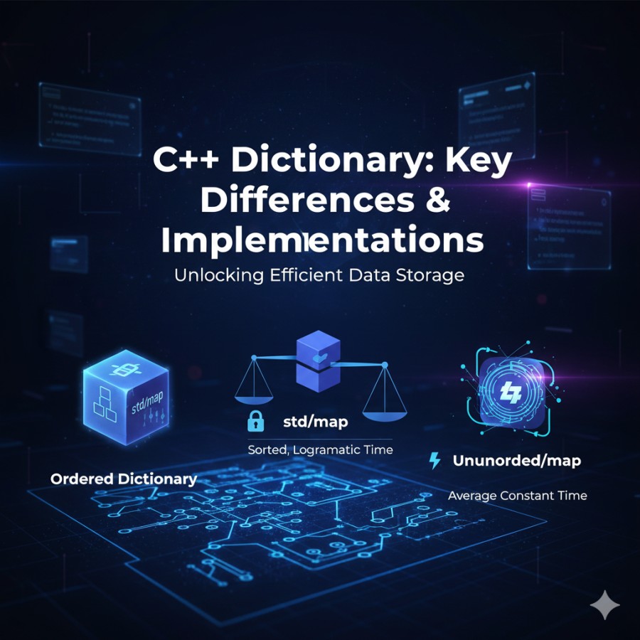 C++ dictionaries